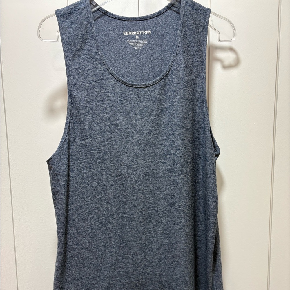 Gearcotton Men's Blue Tank Top